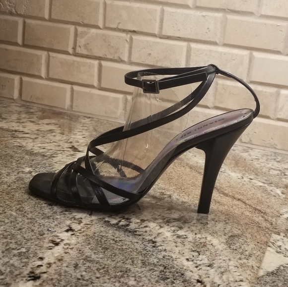 gianni bini black sandals